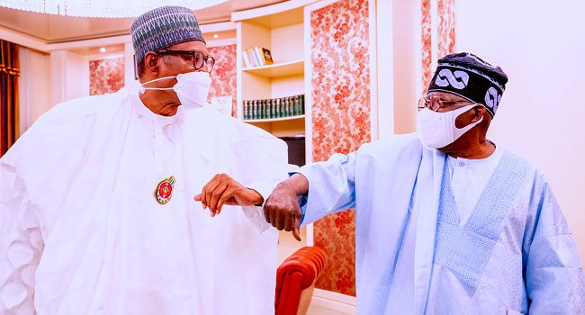 President Muhammadu Buhari and Tinubu