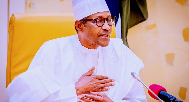 A file photo of Nigeria President Muhammadu Buhari.