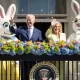 President Joe Biden and First Lady Jill Biden attend the annual Easter Egg Roll on April 10, 2023 in Washington, DC. © Drew Angerer/Getty Images