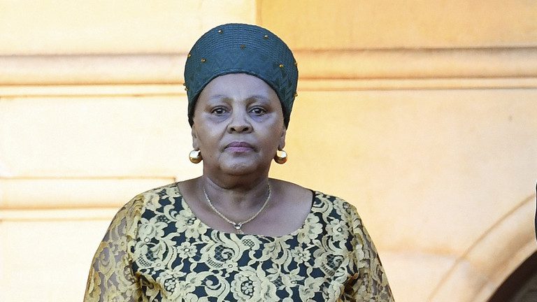 South African Speaker of the National Assembly of South Africa Nosiviwe Mapisa-Nqakula