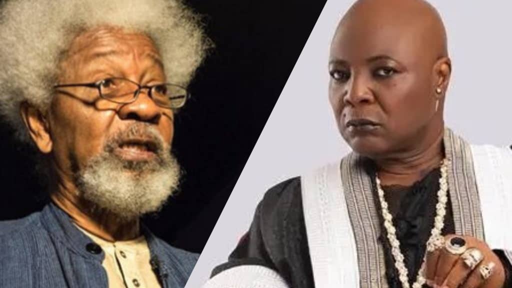 Charly Boy and Soyinka