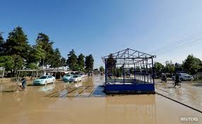 Rains in eastern Afghanistan