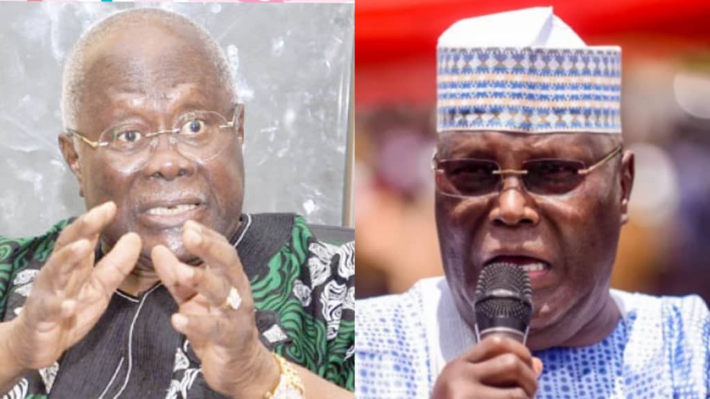 Bode George and Atiku Abubakar