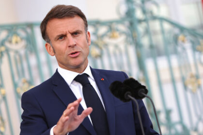 French President Emmanuel Macron.