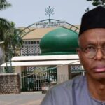 Illustrative photo of ex-Kaduna State Governor, Nasir El-Rufai; and Kaduna Assembly Complex