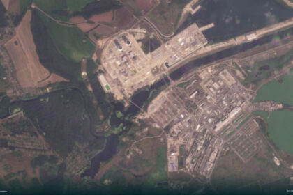 Kursk Nuclear Power Station, August 22, 2024 [Planet Labs]