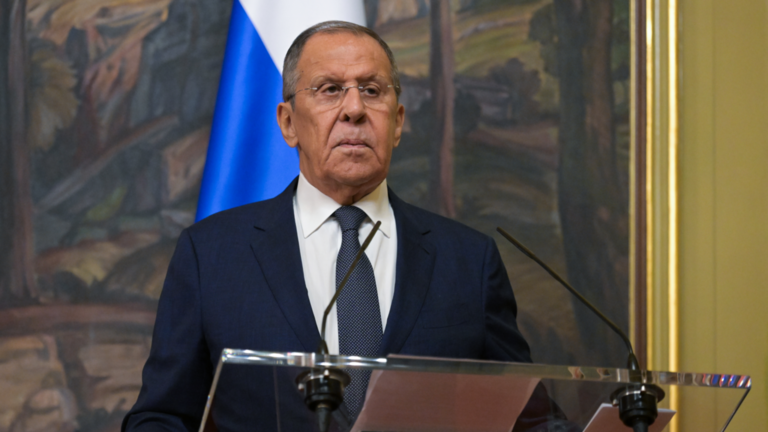 Russian Foreign Minister Sergey Lavrov