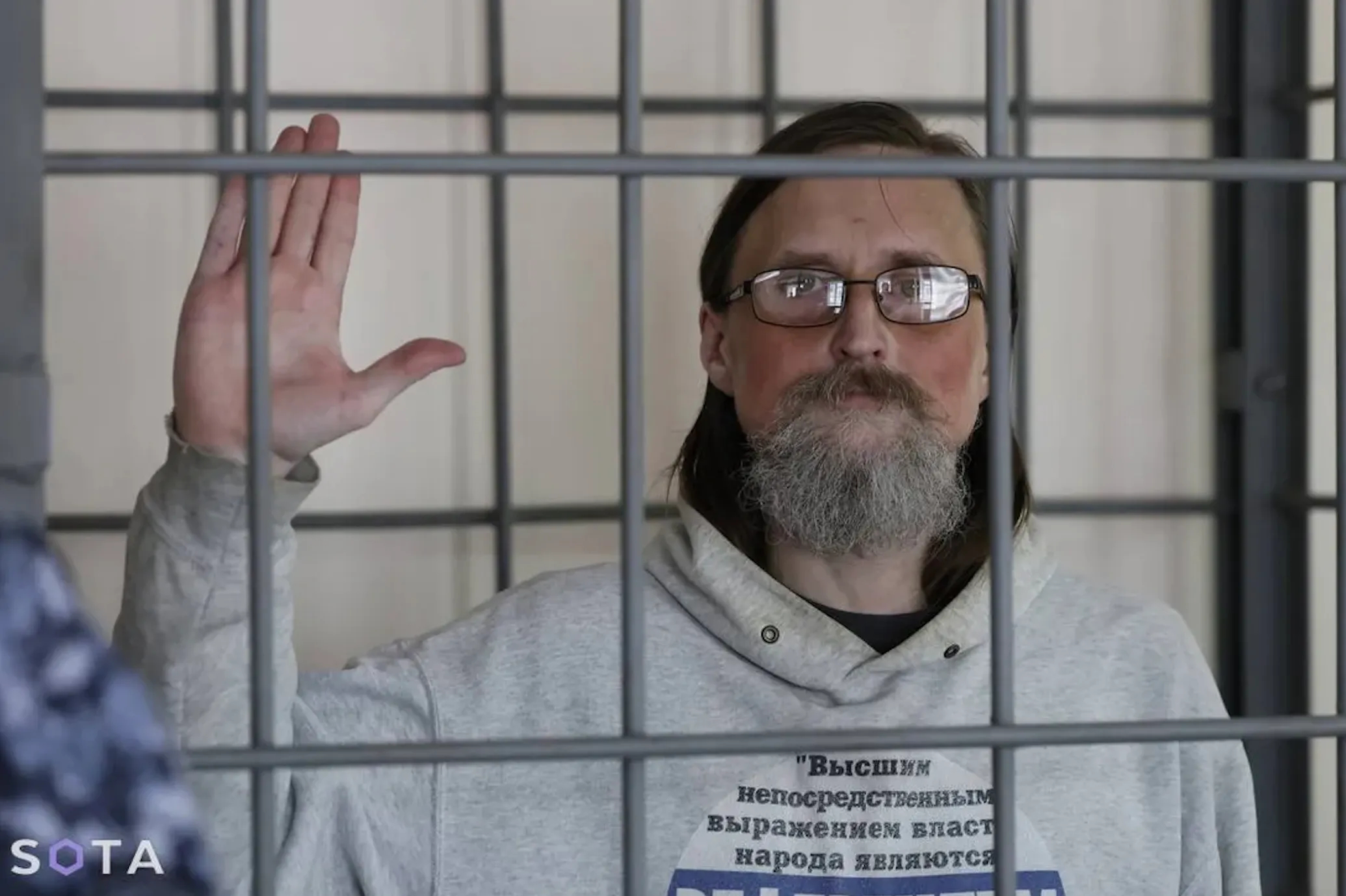 Sergei Mikhailov, a journalist and editor of the Listok publication, was arrested in 2022 near Moscow [SOTA/Telegram]