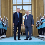 Turkey's Erdogan welcomes Palestinian President Mahmoud Abbas in Ankara