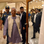 Nobel laureate and chief adviser of Bangladesh's new interim government Muhammad Yunus is seeking to shephard the country into a new era, but faces a number of challenges [Indranil Mukherjee/AFP]