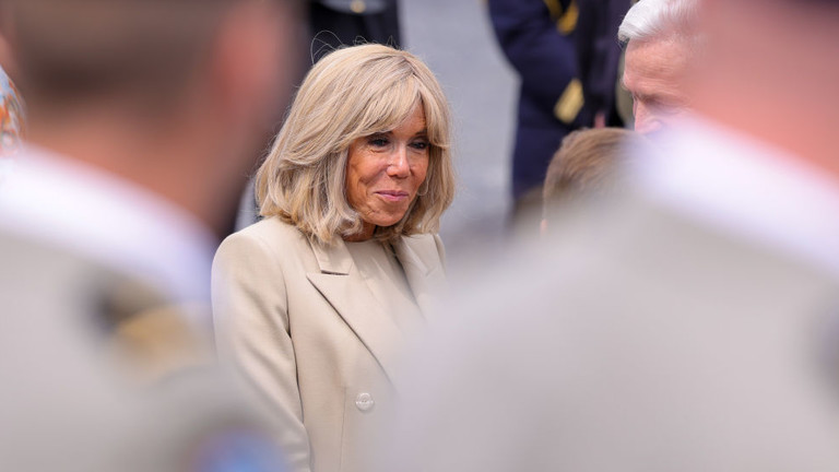 Brigitte Macron attends the Bastille Day Parade in Paris, France, July 14, 2024 © Getty Images / Pierre Suu