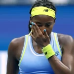 Defending champion Coco Gauff has become the latest star player to lose in the first four rounds of the US Open [Charly Triballeau/AFP]