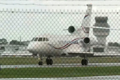 File photo: A Dassault Falcon 900EX allegedly used by Venezuelan President Nicolas Maduro © Social media