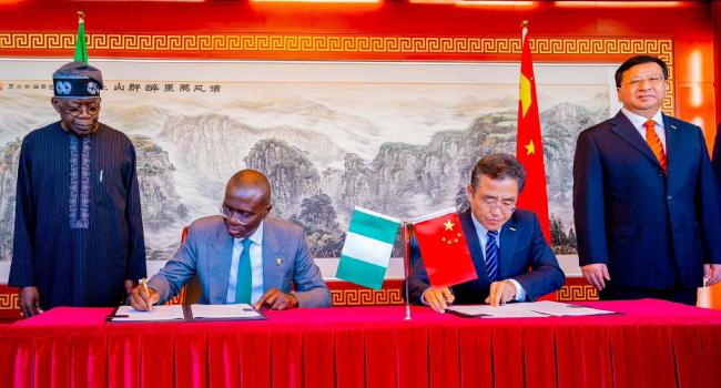 Lagos, Chinese Company Sign MoU On 50 MW Solar Power For LASU, Other Institutions