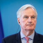 Michel Barnier speaks in Warsaw, Poland, March 29, 2019 © Getty Images / Mateusz Wlodarczyk