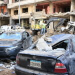 The aftermath of an IDF strike on southern Beirut, Lebanon, September 21, 2024. © Houssam Shbaro/Anadolu via Getty Images