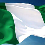 A file photo of the Nigerian flag