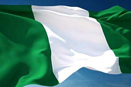 A file photo of the Nigerian flag