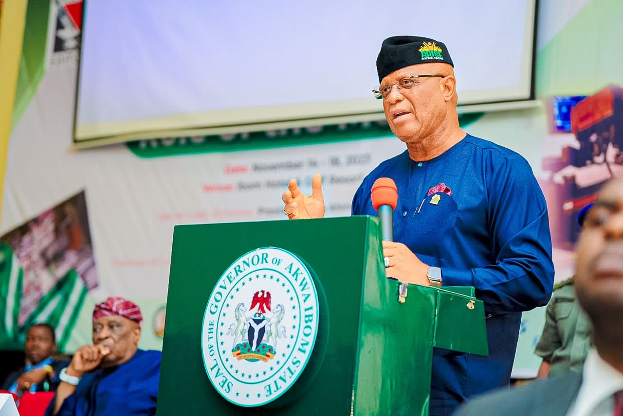 Akwa Ibom State governor, Pastor Umo Eno