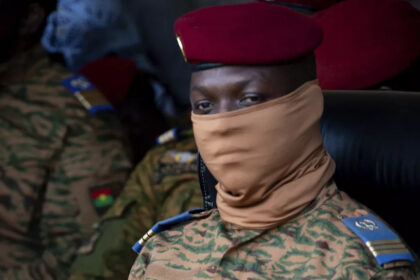 Burkina Faso coup leader Capt. Ibrahim Traore