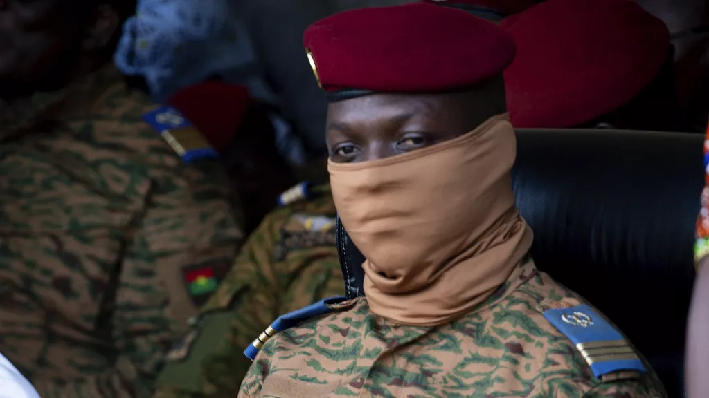 Burkina Faso coup leader Capt. Ibrahim Traore