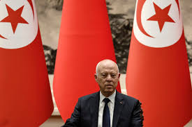 Tunisian President Kais Saied