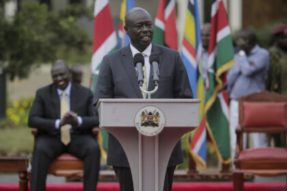 Deputy President of Kenya Rigathi Gachagua. © AP Photo/Brian Inganga