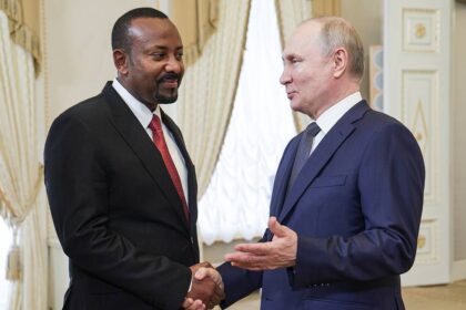 Ethiopian Prime Minister Abiy meets Russian