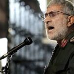 Gen. Esmail Ghaani on the occasion of first anniversary of death of the force's previous head Gen. Qassem Soleimani, in Tehran, Iran, on Jan. 1, 2021.