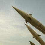 FILE PHOTO. Iranian missiles exhibited in a park in Tehran. © Getty Images / Majid Saeedi