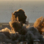 FILE PHOTO. Israeli airstrike in suburbs of Beirut, Lebanon © Getty Images / Marwan Naamani; picture alliance