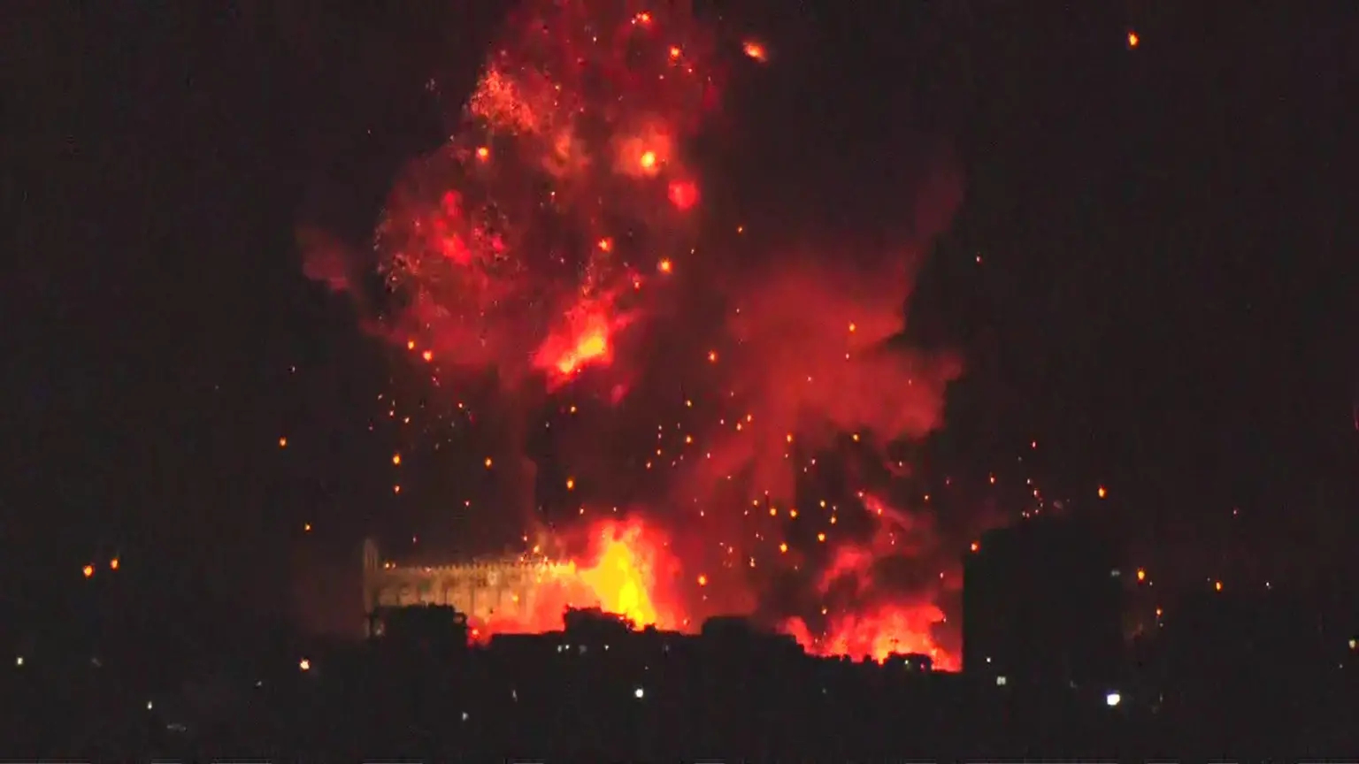 Large explosions in Beirut after Israel issued evacuation order BBC