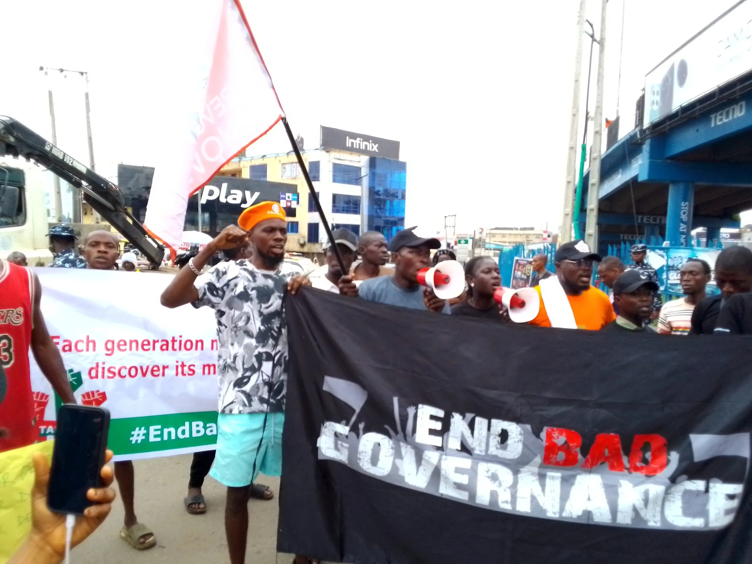 EndBadGovernance in protest Ibadan