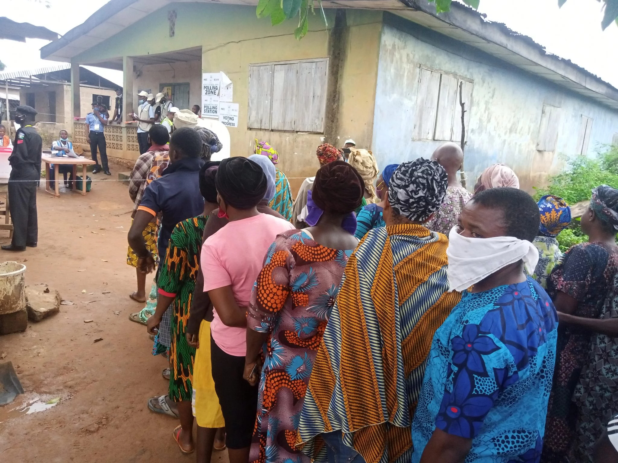 The local government election in Rivers State is proceeding