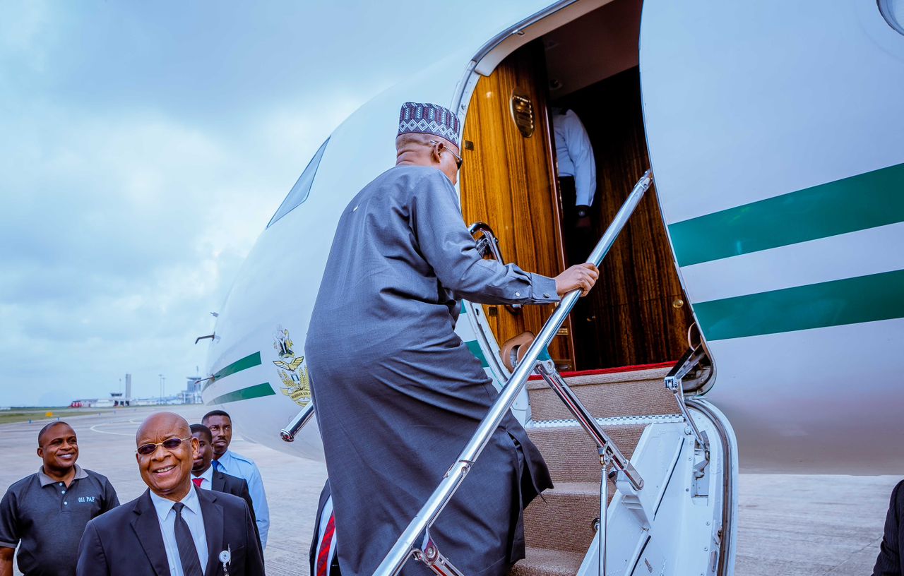 Nigeria’s Vice President, Kashim Shettima, is set to depart Abuja