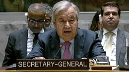 UN Secretary-General Antonio Guterres