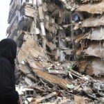 A destroyed building in Beirut on November 25, 2024. © Houssam Shbaro / Anadolu / Getty Images