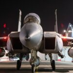 An Israeli fighter plane preparing for an attack on Iran, October 26, 2024. © Israel Defense Forces / Anadolu / Getty Images