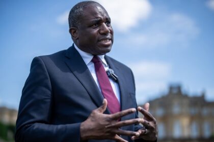 Foreign Secretary of Great Britain David Lammy. © Michael Kappeler/Getty Images