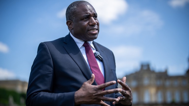 Foreign Secretary of Great Britain David Lammy. © Michael Kappeler/Getty Images