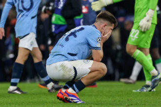 Man City's draw against Feyenoord was the first time a side managed by Pep Guardiola failed to win a game after being three goals up