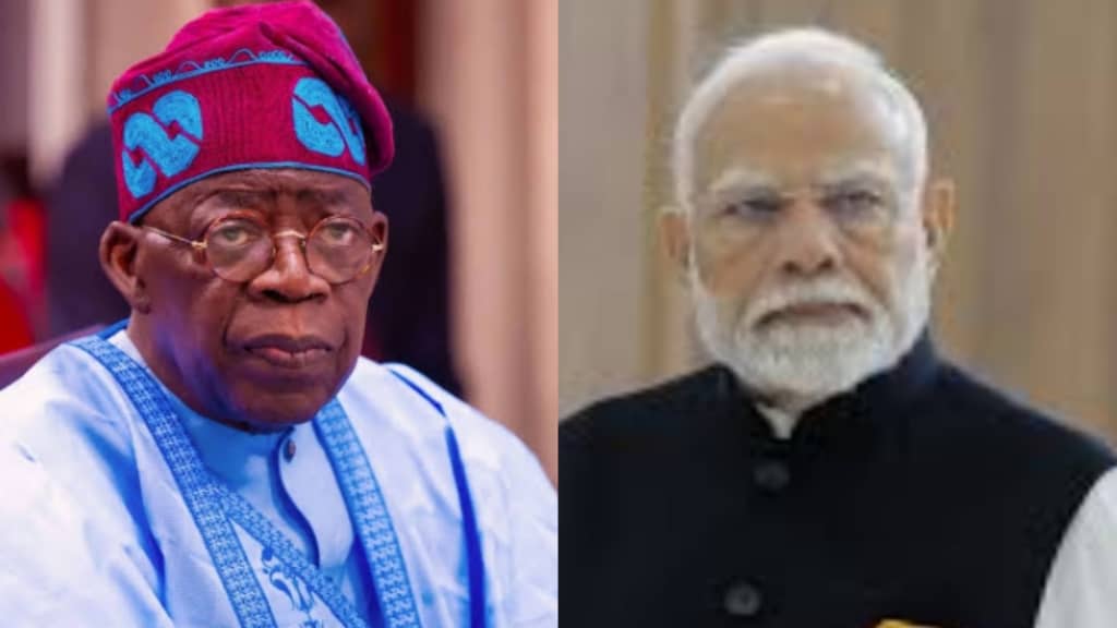 President Bola Tinubu and Prime Minister Narendra Modi