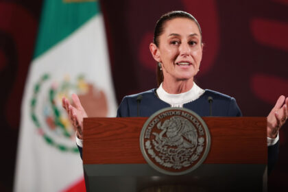 President of Mexico Claudia Sheinbaum. © Hector Vivas/Getty Images