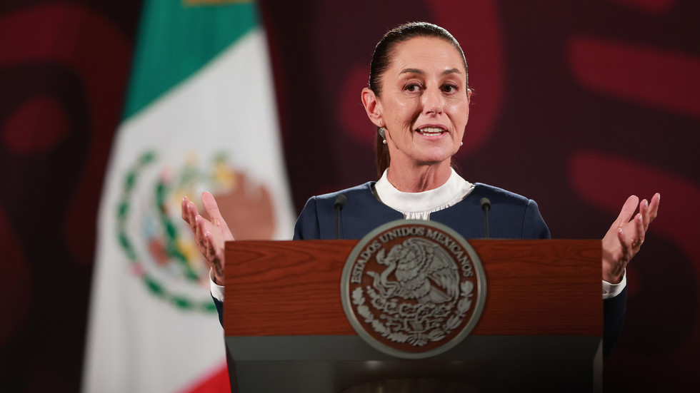 President of Mexico Claudia Sheinbaum. © Hector Vivas/Getty Images