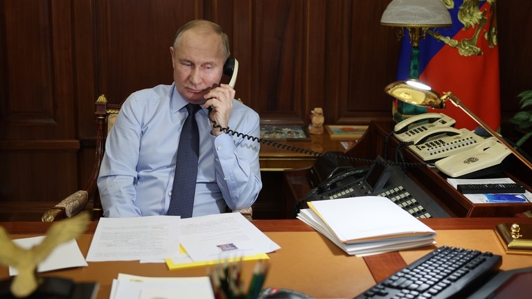 FILE PHOTO: Russian President Vladimir Putin. © Sputnik / Gavriil Grigorov