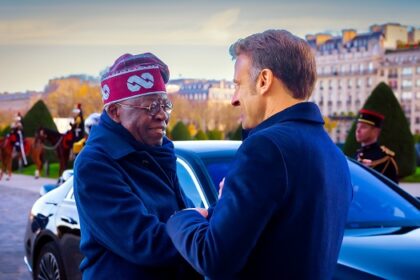 President Macron Welcoming President Tinubu to France