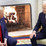 U.S. President Joe Biden meets with U.S. President-elect Donald Trump in the Oval Office at the White House on November 13, 2024 in Washington, DC. Alex Wong/Getty Images/AFP