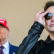 Donald Trump and Elon Musk watch the launch of a SpaceX Starship rocket on November 19, 2024 in Brownsville, Texas. © Brandon Bell/Getty Images