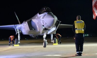 FILE PHOTO: An F-35 stealth fighter jet at Israel’s Nevatim Air Base. © Israeli Army Handout via Anadolu Agency / Getty Images