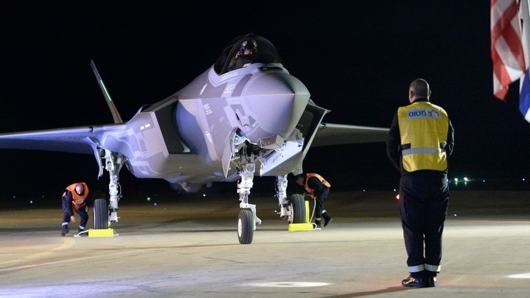 FILE PHOTO: An F-35 stealth fighter jet at Israel’s Nevatim Air Base. © Israeli Army Handout via Anadolu Agency / Getty Images